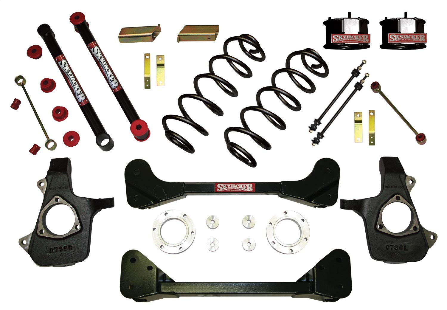 Skyjacker Suspension Lift Kit C7360SK 4 in. Lift Suspension Lift Kit