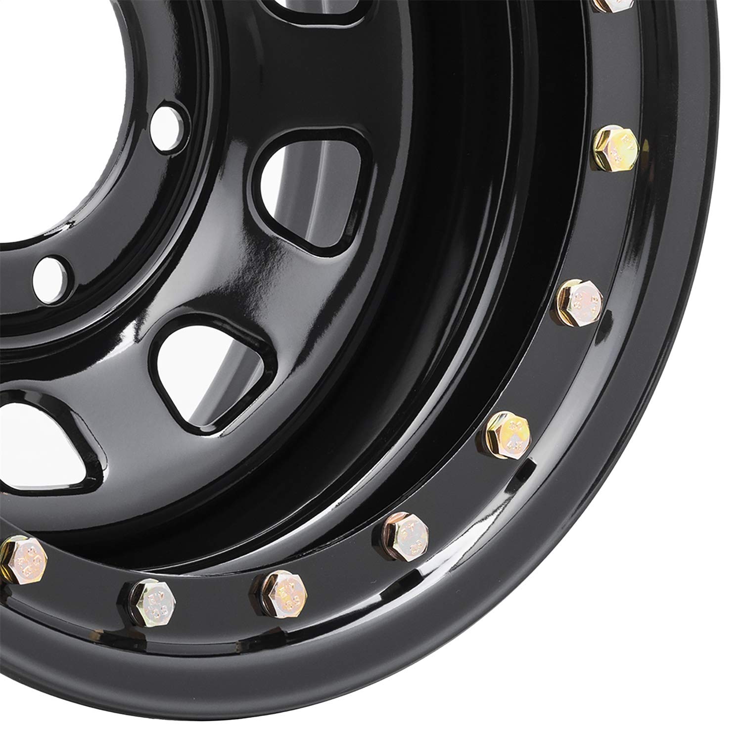 Steel Wheels Pro Comp Series 252 Wheel with Gloss Black Finish (16x8"/6x5.5")