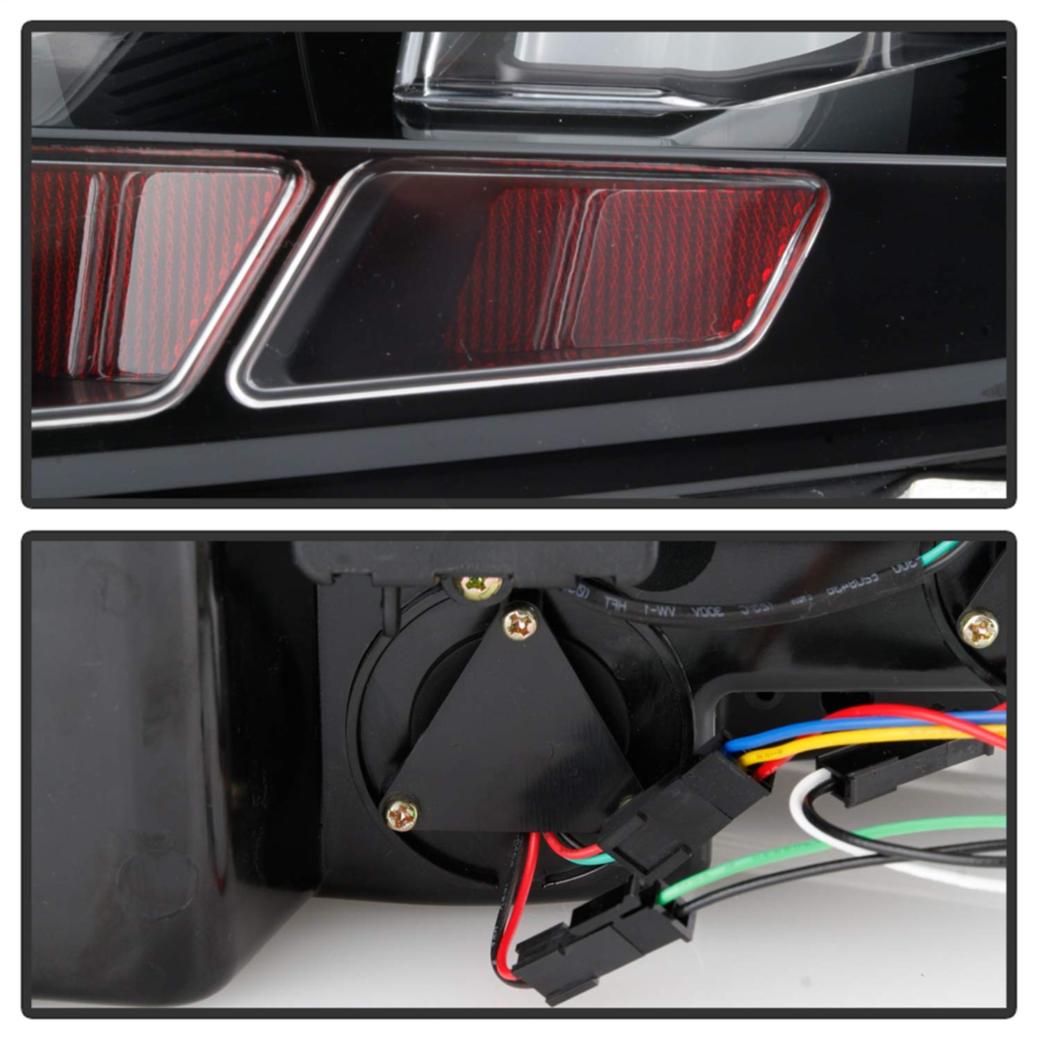 LED Tail Lights Spyder (ALT-YD-FM10-LED-BK)