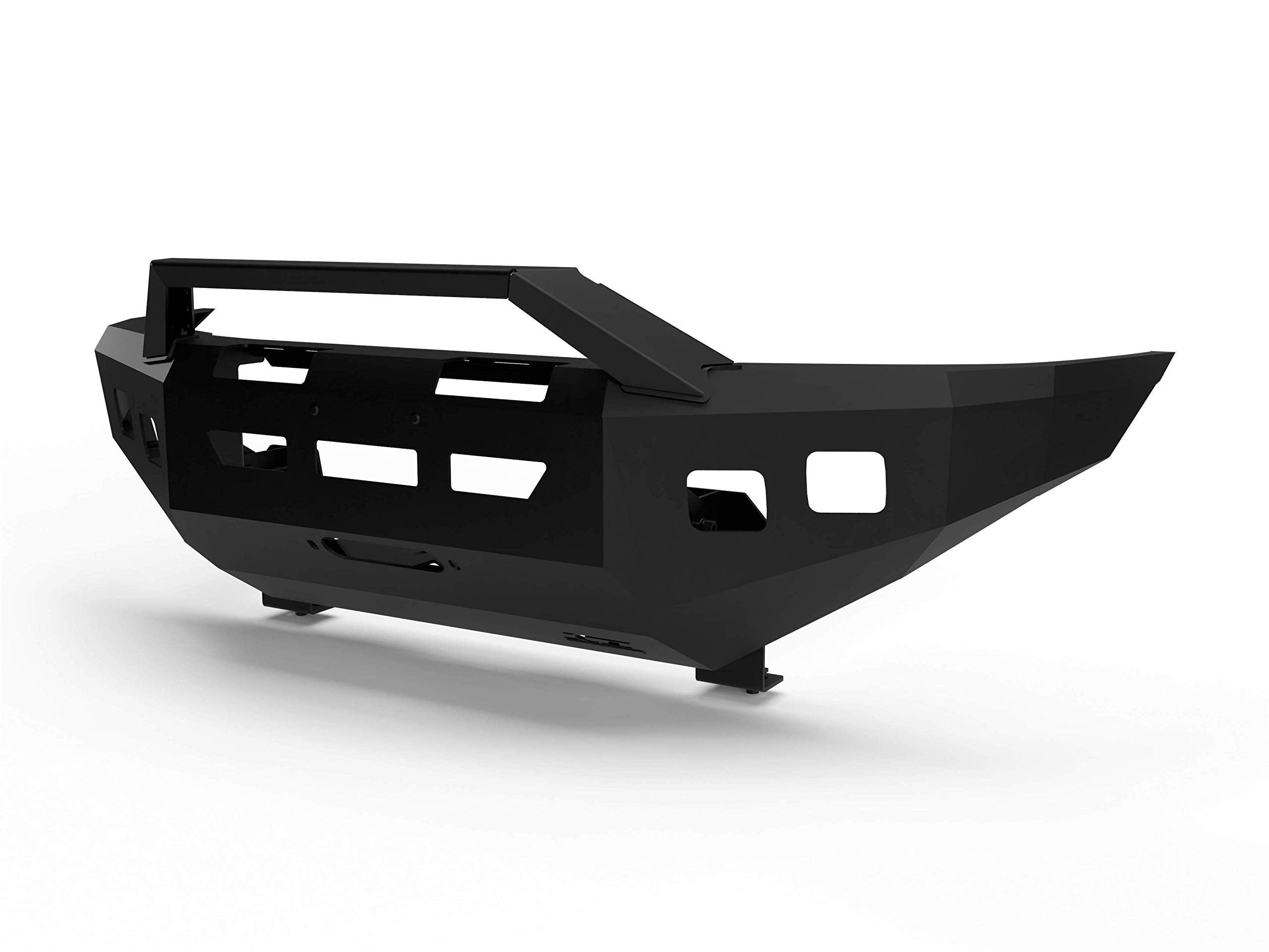 Alumilite Front Winch Bumper Compatible with 2005-2015 Toyota Tacoma ICI Aluminum Bumpers