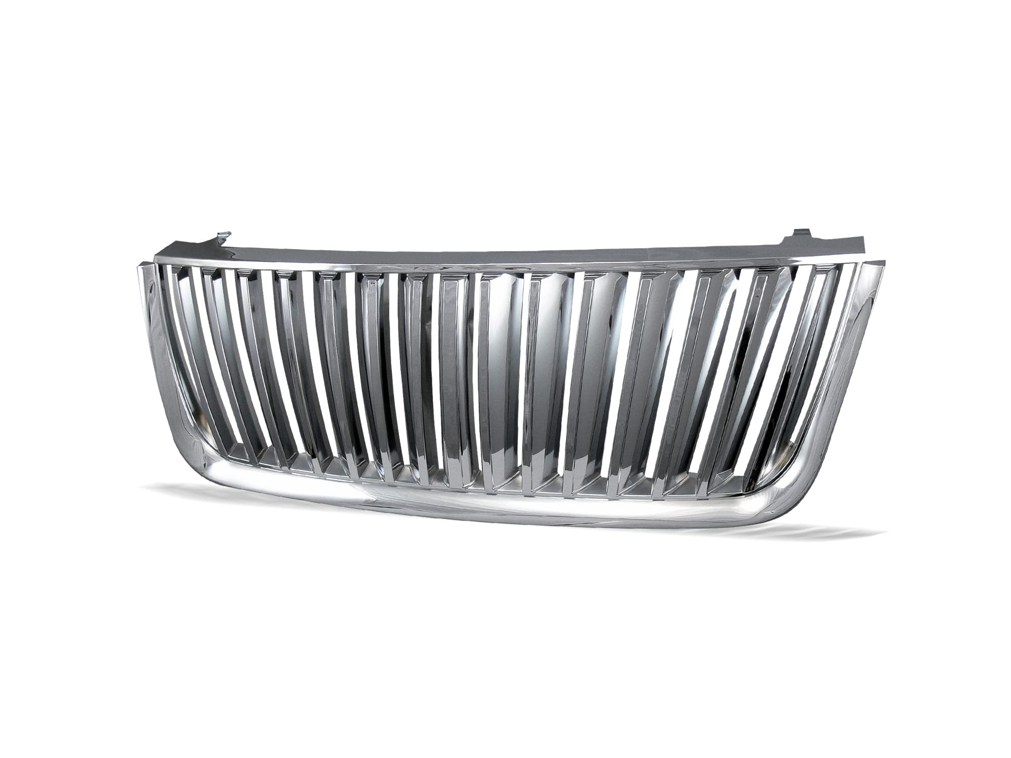 Vertical Grille Armordillo USA Fits 2003-2006 Ford Expedition-Chrome