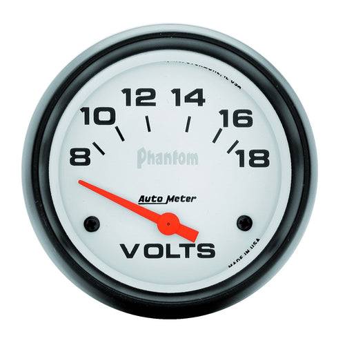 Electric Auto Meter 5891 Voltmeter Gauge