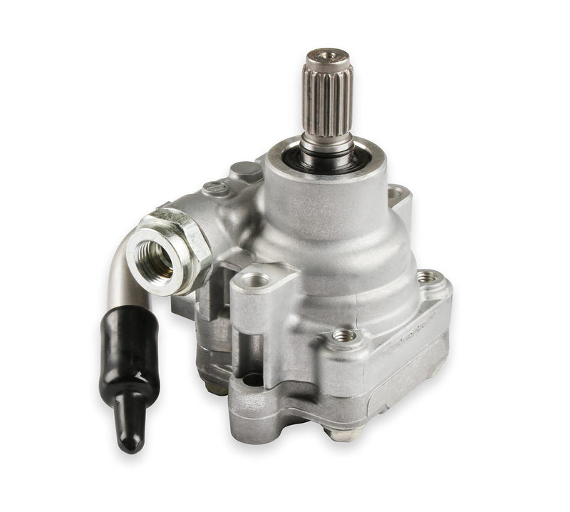 Power Steering Pump Assembly Holley 198-103, for LT4 Accessory Drive with splined shaft