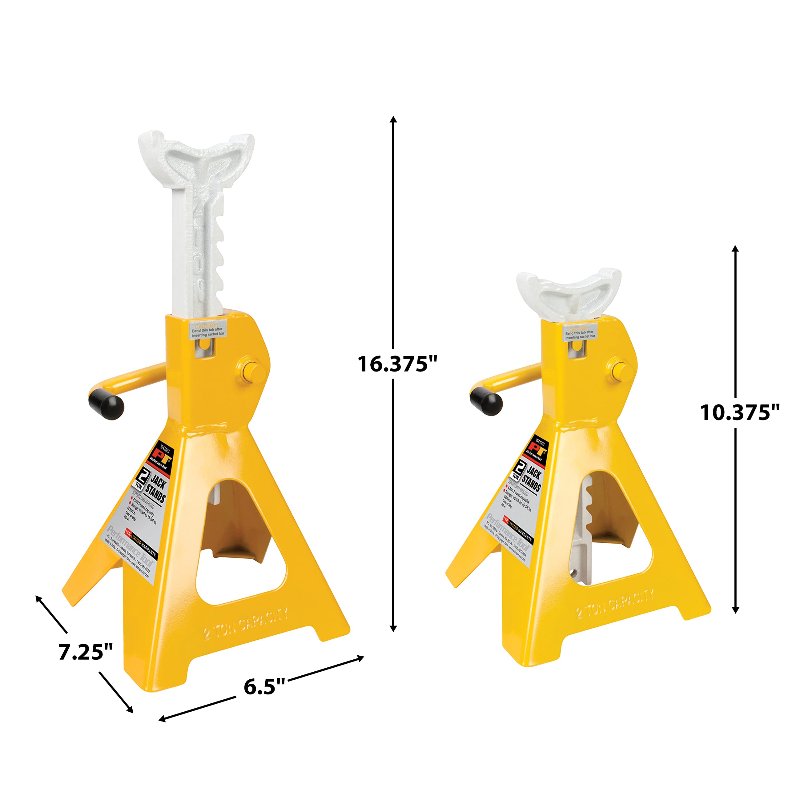 2-Ton Performance Tool Trolley Jack and Stand W1605