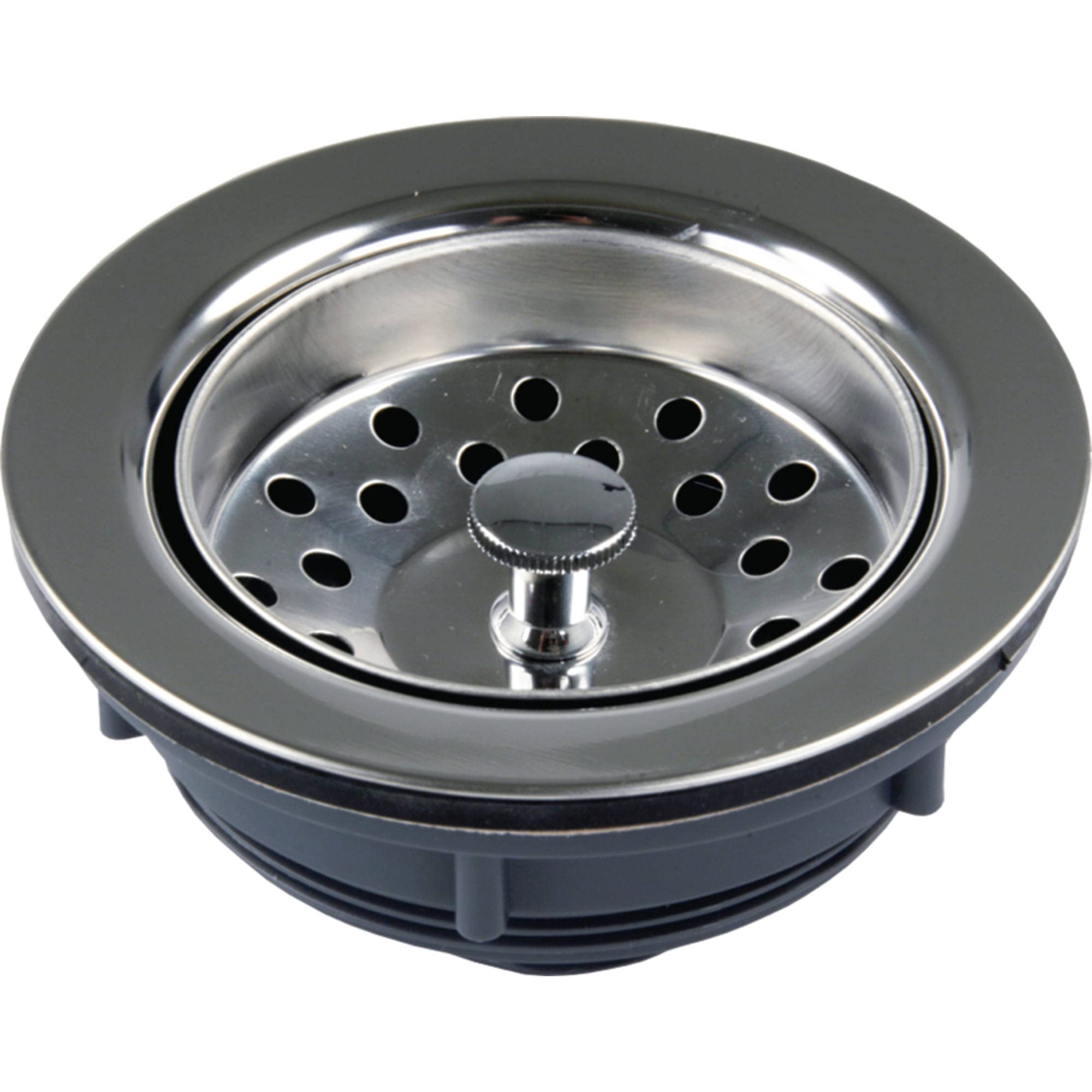 Large JR Products Kitchen Strainer - Chrome