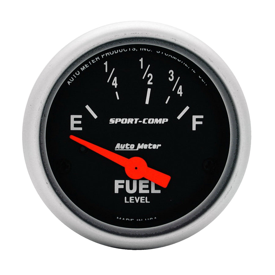Auto Meter Sport-Comp Electric Fuel Level Gauge 3315
