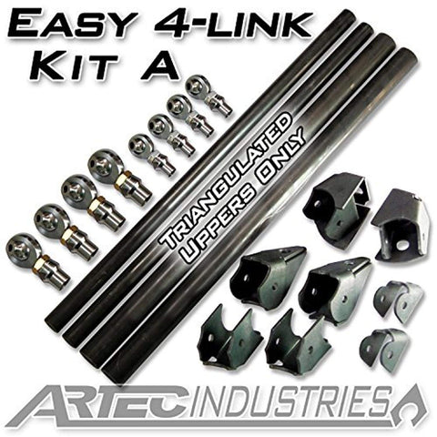 Artec Industries Easy LK0004-GNKQ 4 Link Kit A No Tube All 1.25" Rod Ends, 1 Pack