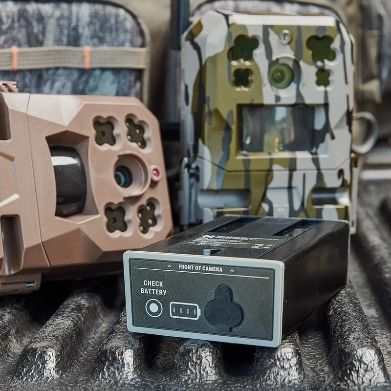 Moultrie Lithium-Ion Rechargeable Battery for Edge Series Cellular Trail Cameras - Sustainable Power, Extended Runtime, Weatherproof