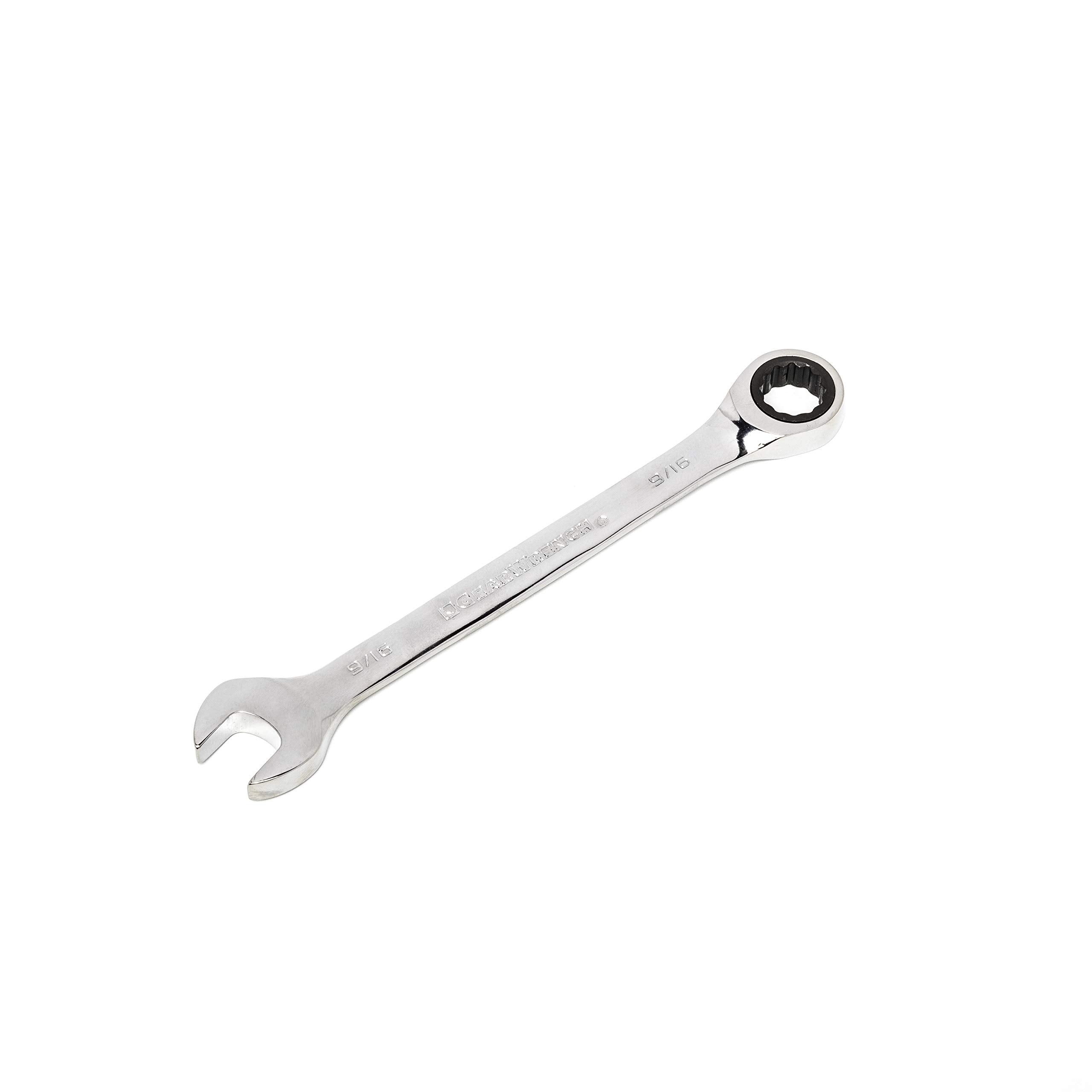 5 Pc. GEARWRENCH 12 Pt. Ratcheting Combination Wrench Set, SAE - 93005