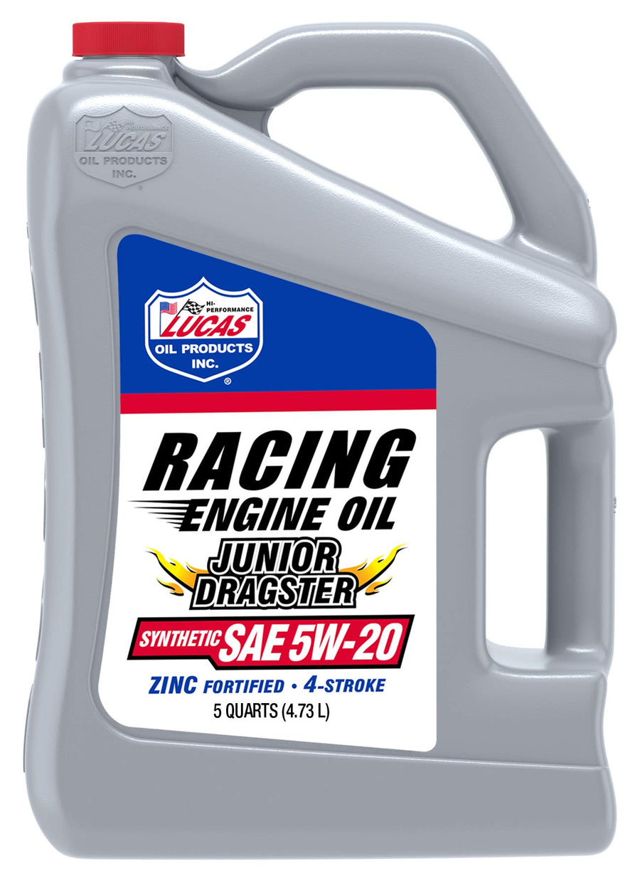 Lucas Oil 5W-20 Jr. Dragster/Karting Oil/3x1/5 Quart