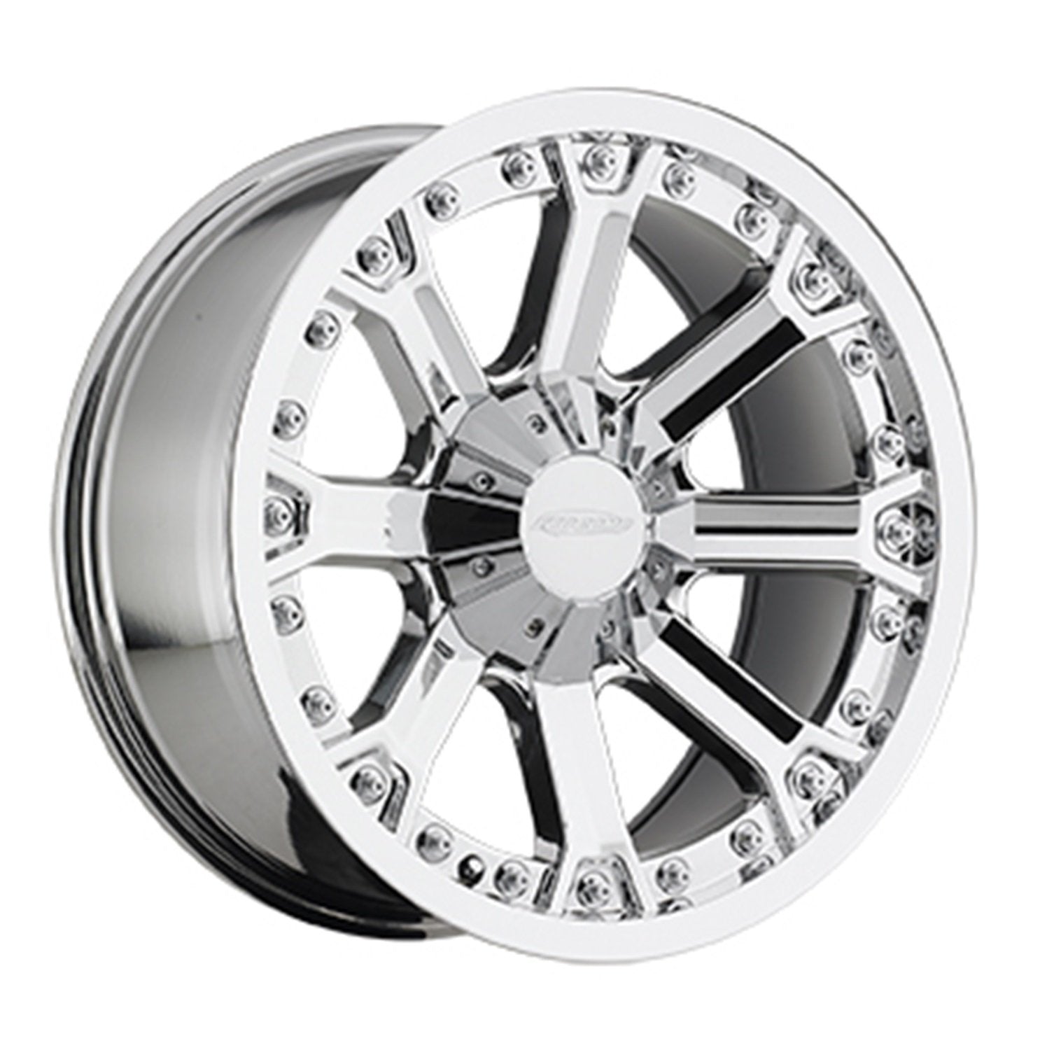 Pro Comp 6033-2982 Alloy Xtreme Alloys Series Chrome Finish; Size 20x9; Bolt Pattern 8x6.5 in.; Back Space 5 in.;