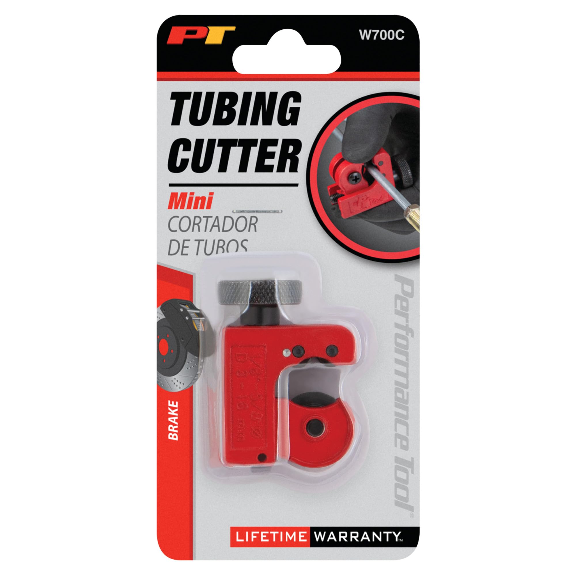 Mini Tubing Cutter Performance Tool W700C - 1/8 to 5/8-Inch O.D. Range, Small and Compact for Use in Restricted Areas