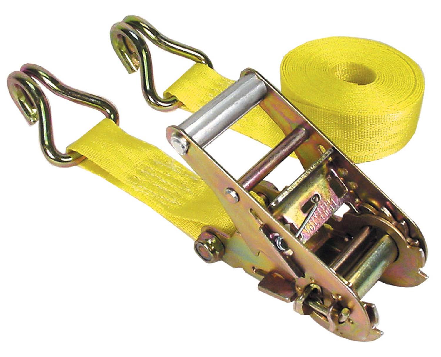 15' Keeper Corporation Ratchet Tie-Downs With Double-J Hooks (4 pack) 89519-10