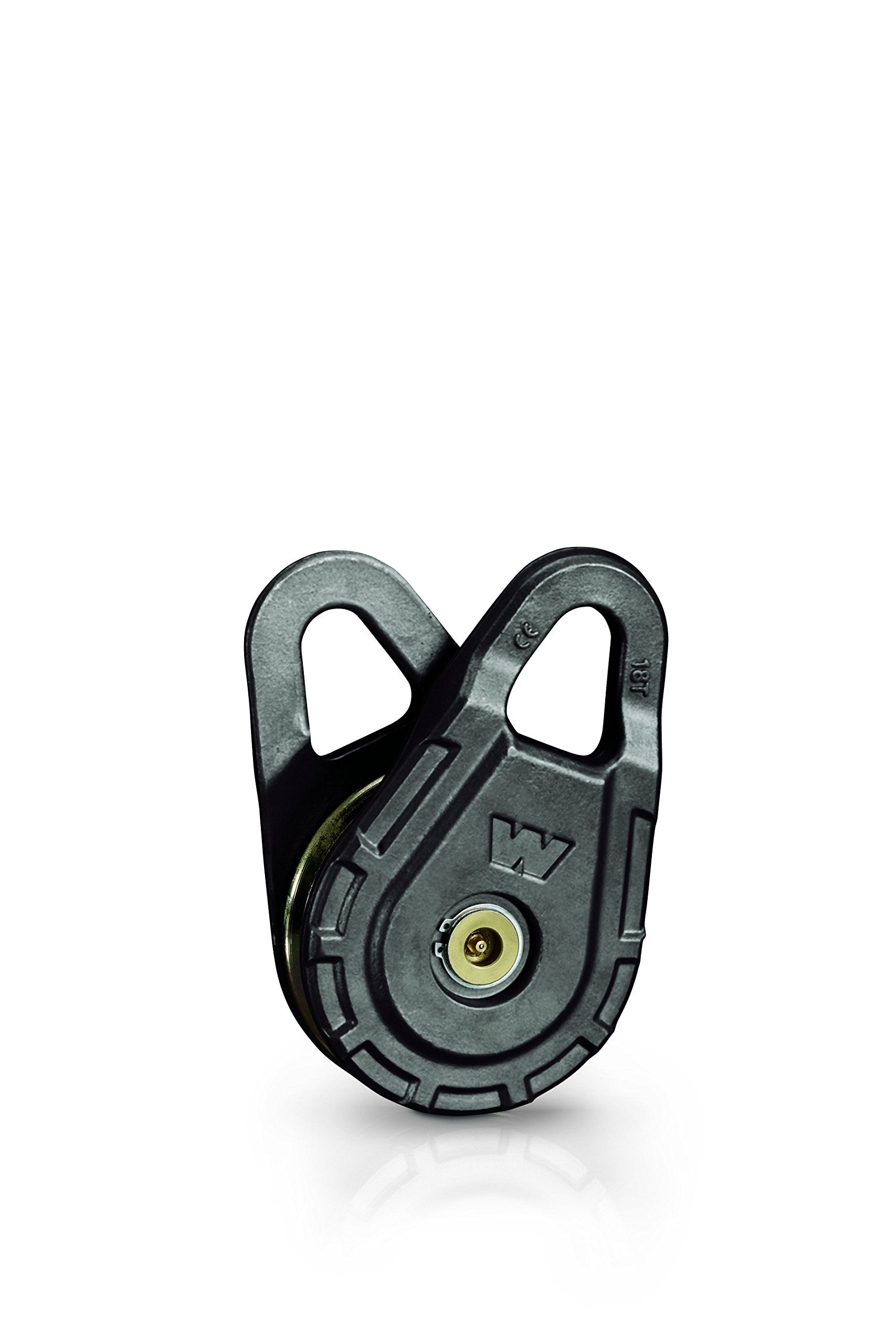 Epic WARN Multi-Purpose Snatch Block: 9 Ton (18,000 lb) Capacity , Gray