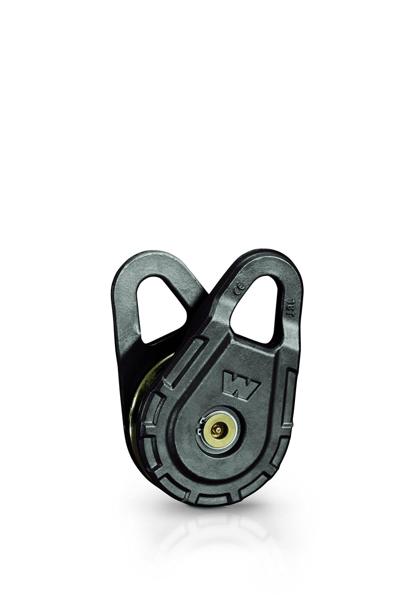Epic WARN Multi-Purpose Snatch Block: 9 Ton (18,000 lb) Capacity , Gray