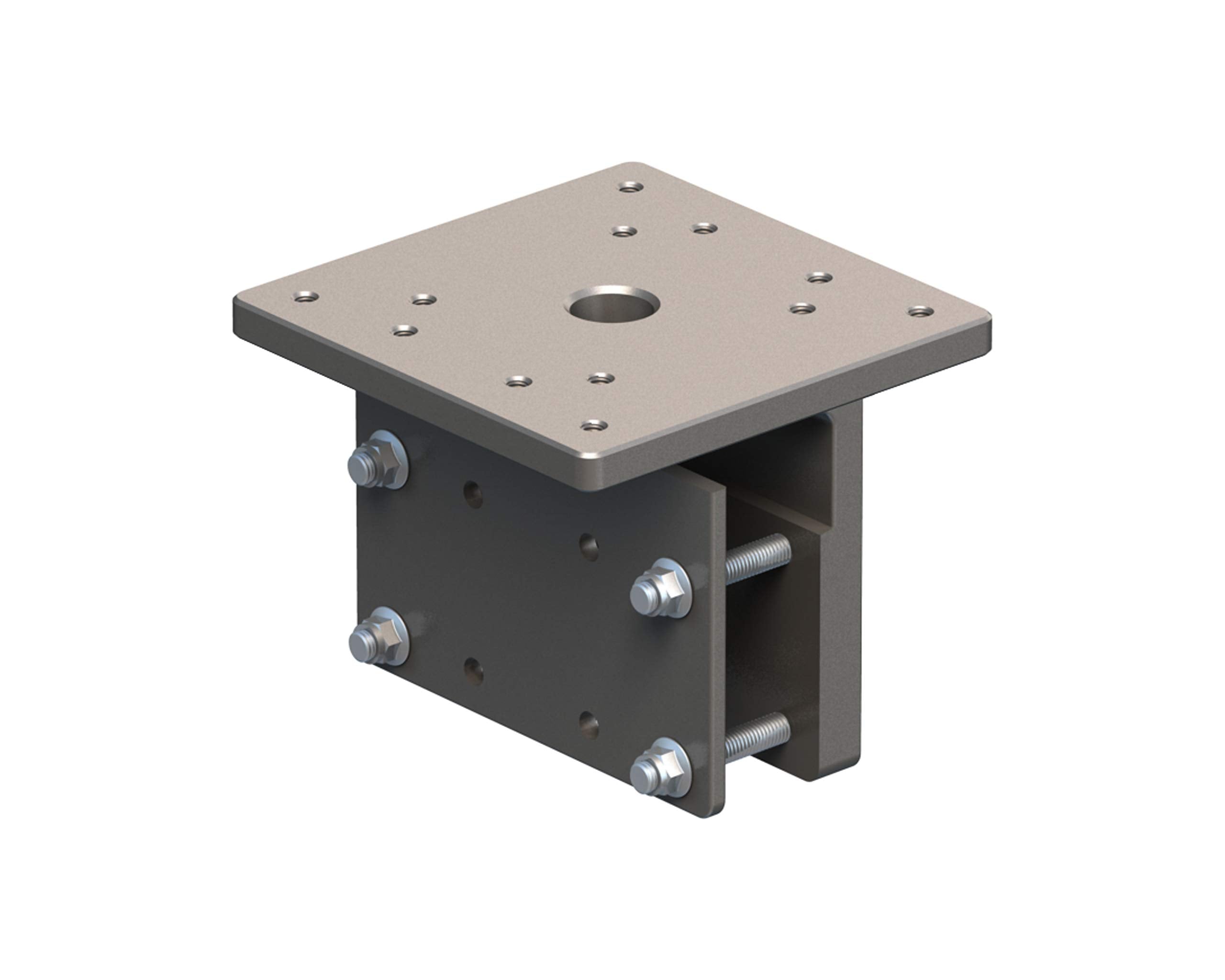 90-Degree Side Mount Trac Outdoors for Anchor Winches - Allows for Anchor Winches to be Installed in Elevated Bow Locations or on the Transom (69073)
