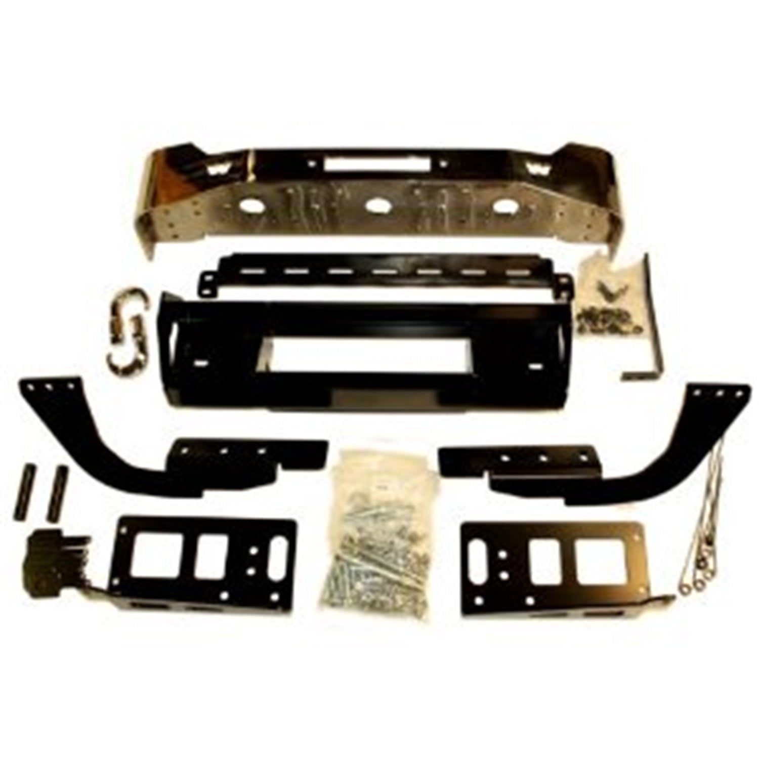 Gen II WARN Trans4mer Stainless Steel Mid-Frame Winch Mount Kit 88245