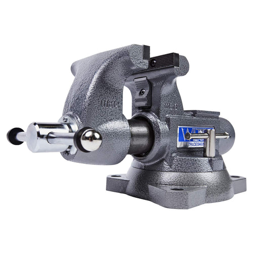 Tradesman Wilton Bench Vise, 5-1/2" Jaw Width, 5" Max Jaw Opening, 3-3/4" Throat (Model 1755)