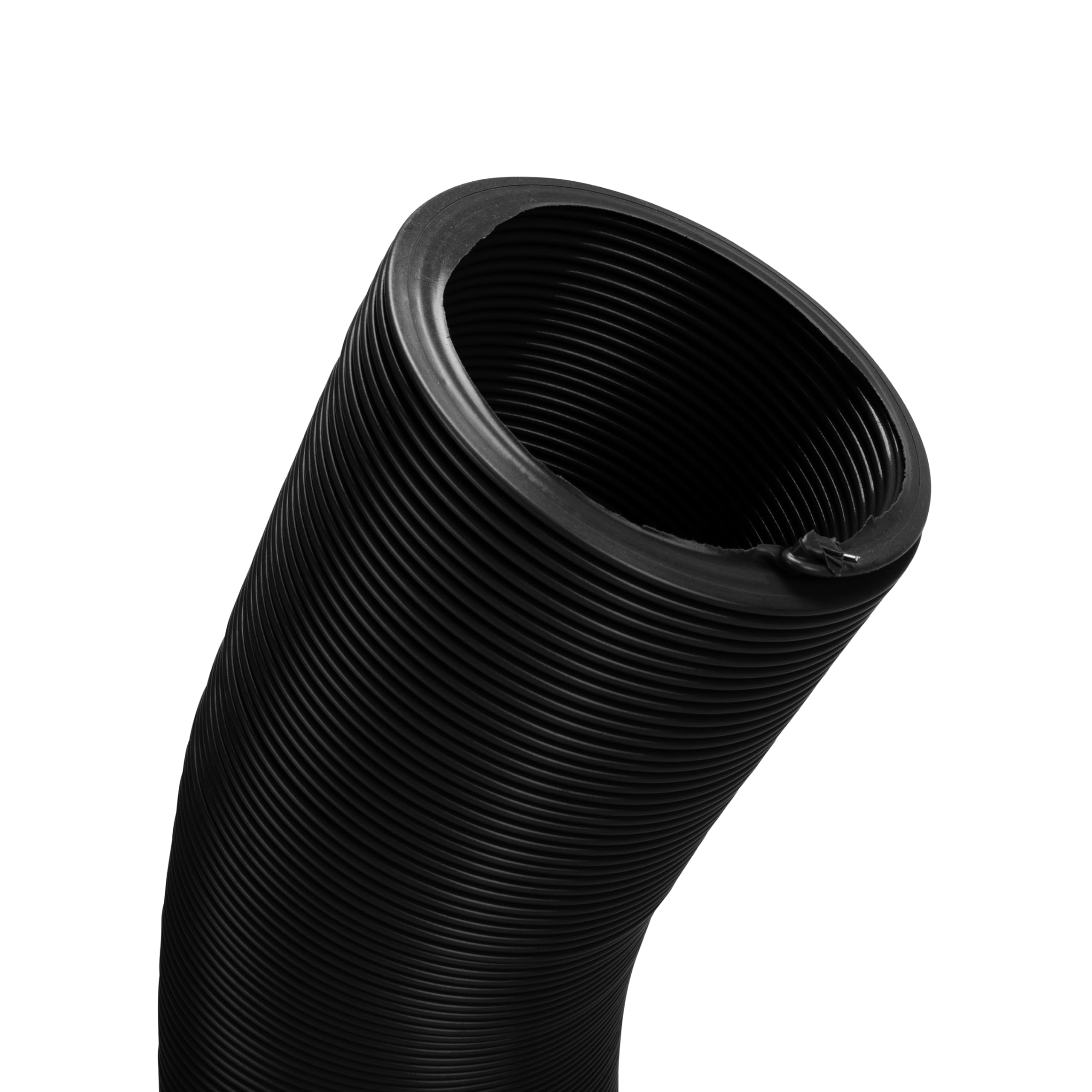 10-Foot Camco RV Sewer Hose - Great for the Occasional Camper - Crafted of 12 Mils of HTS Vinyl - Compresses to 14-Inches for RV Storage - Black (39601)