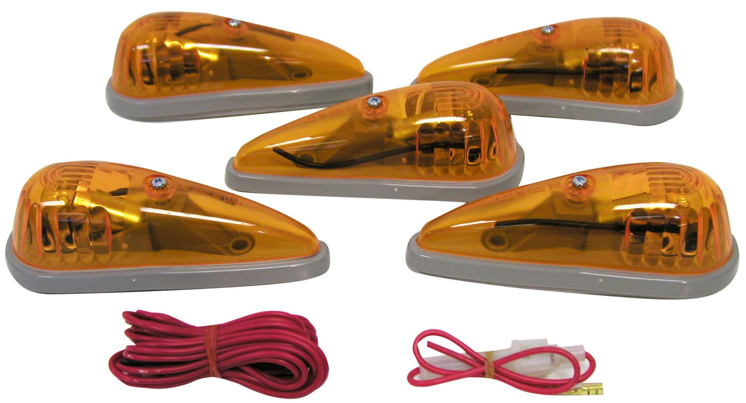 Peterson Manufacturing 5.5" x2.125 Strobe Light V118KA (Inc Cab Maker P2 5-Light Kit), 1 Pack