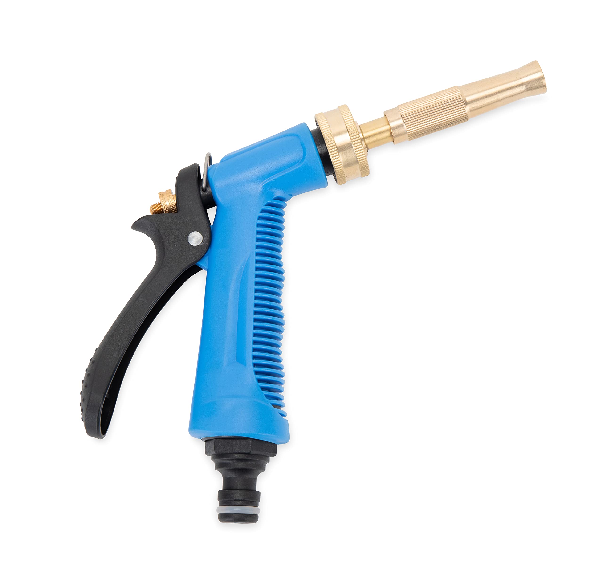 Portable Washdown Pump Kit Trac Outdoors - Self-Priming Marine-Grade Pump - Includes Everything Needed to Power-Spray, Just Add Water (69380), Blue
