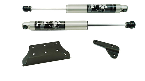 SUPERLIFT SUSPENSION RealTruck Dual Steering Stabilizer Kit for Ford F-250/F-350 | Fox 2.0 Series Cylinders | 92720-1 | Fits 2000-2004 Ford F-250 / F-350 4WD with 3" of Lift or Higher