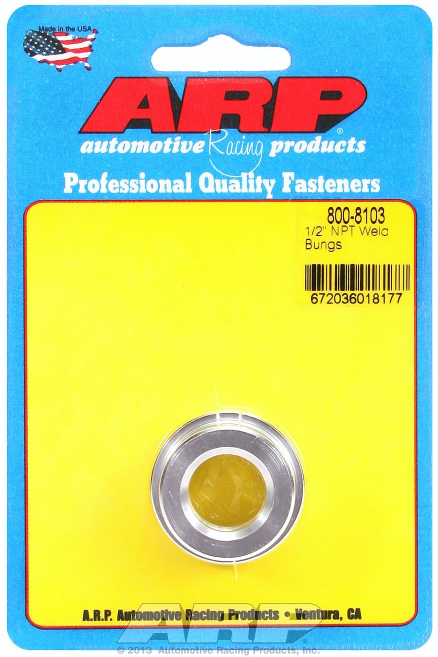 Weld Bung, ARP (800-8103) Aluminum