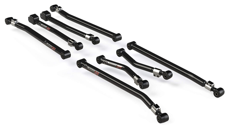 Alpine IR Long Control Arm Kit - TeraFlex JK - 8-Arm Adjustable (3-6” Lift) - Arms Only