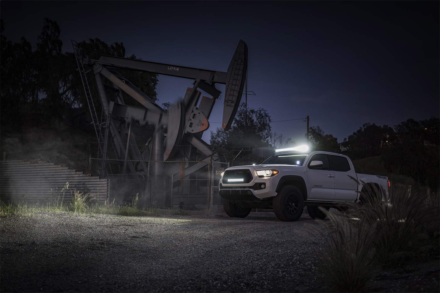 ZROADZ LED Bar Kit Front Roof Mounted - Compatible w/ 2005-2022 Toyota Tacoma Complete Kit with Mounting Brackets, 40 Inch Curved Zroadz Led light bar & Wiring Harness- PN #Z339401-KIT-C, Black