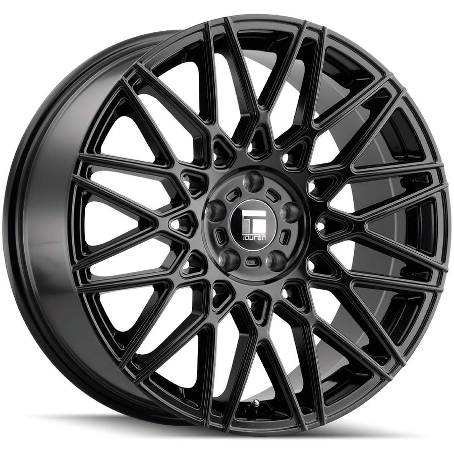 TR78 Touren Gloss Black Wheel with Alloy Steel (18 x 8. inches /5 x 114 mm, 40 mm Offset)