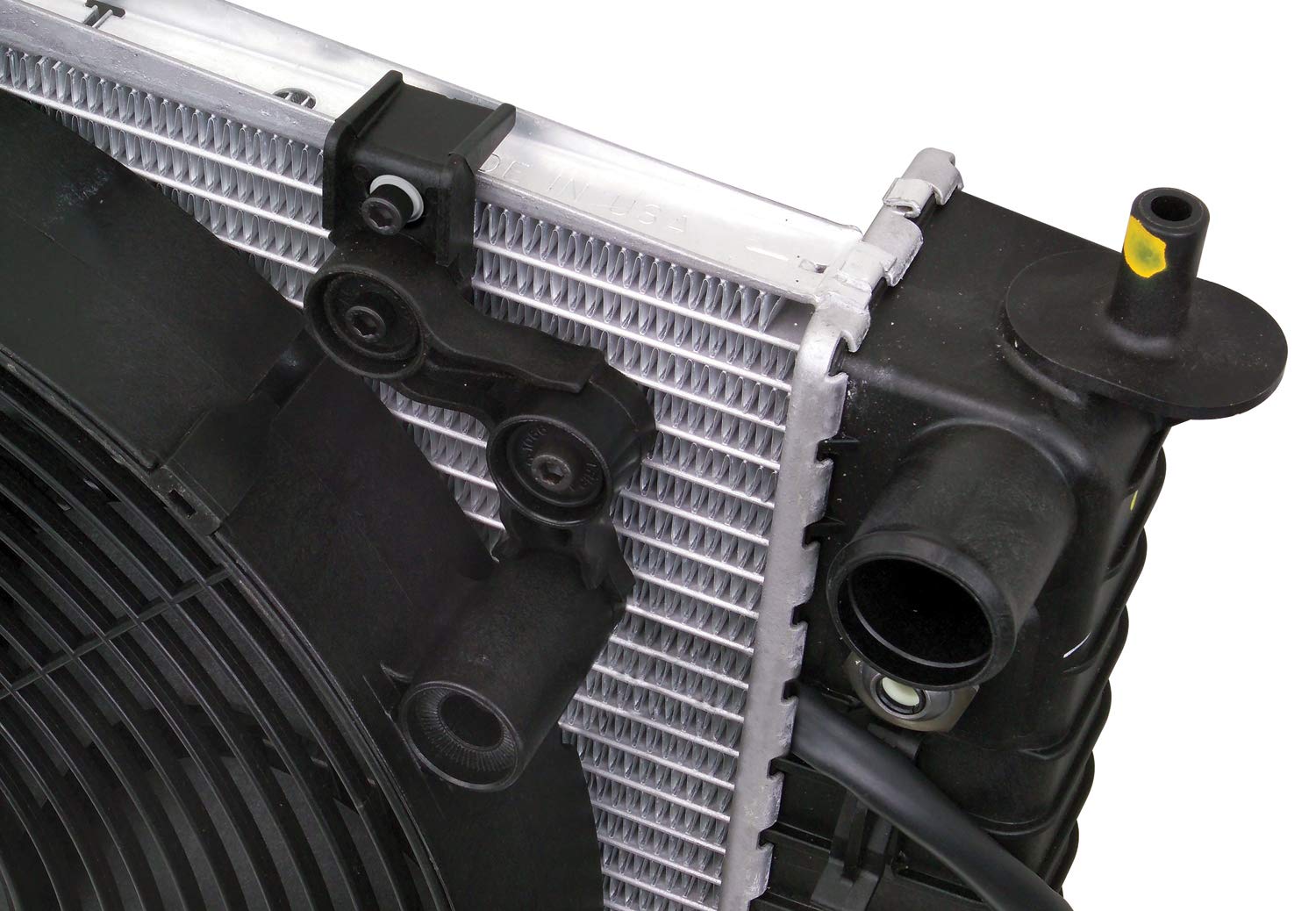 12" High Output Derale Radiator Fan , Black
