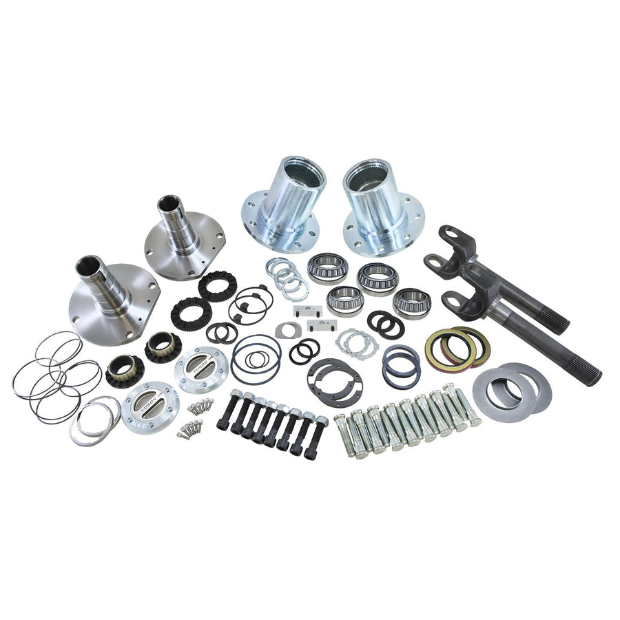 Locking Hub Conversion Kit Spin Free, Dana 30/44 TJ, XJ, YJ, 30 spline, 5 x 5.5