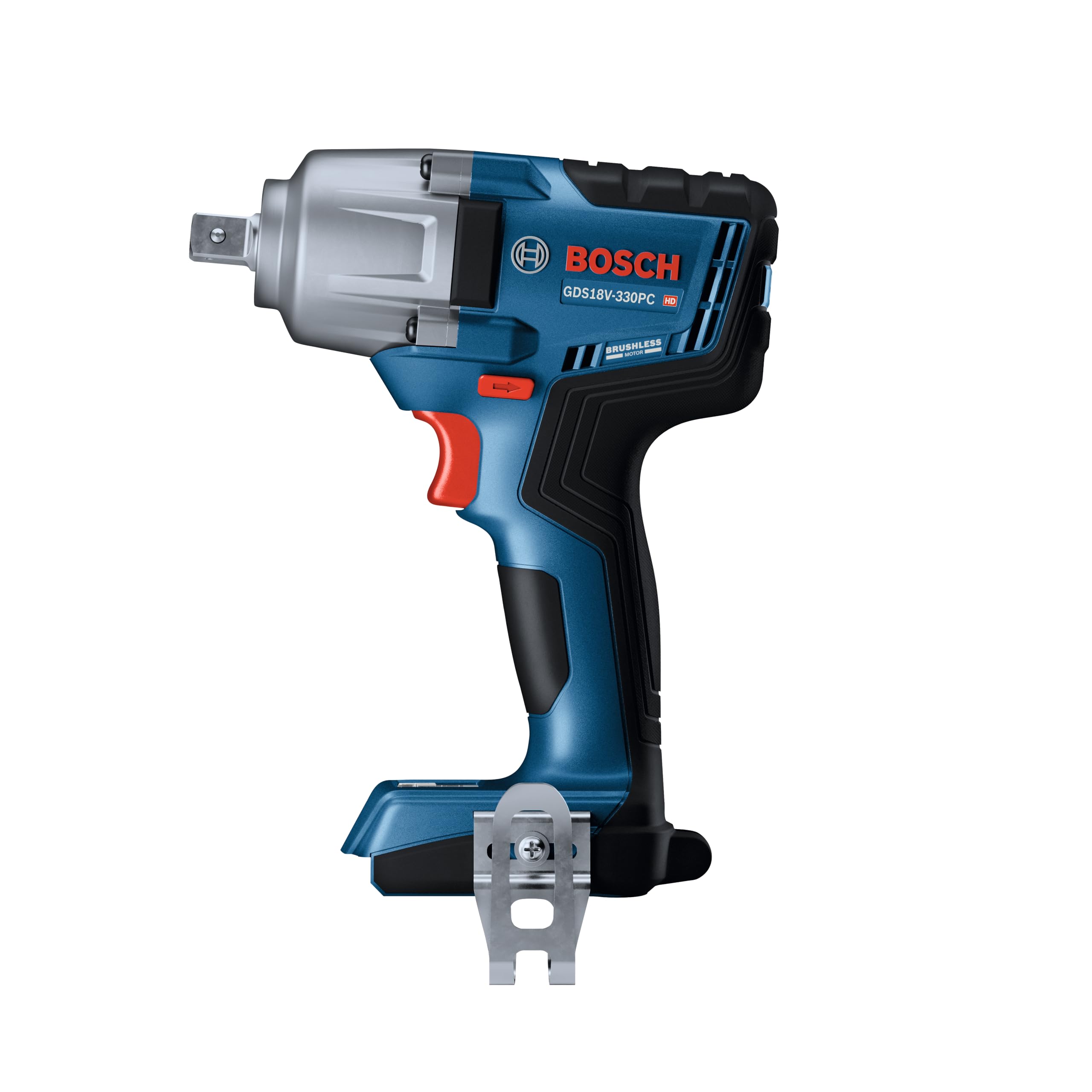 BOSCH 18V GDS18V-330PCN Brushless 1/2 In. Mid-Torque Impact Wrench with Pin Detent (Bare Tool)