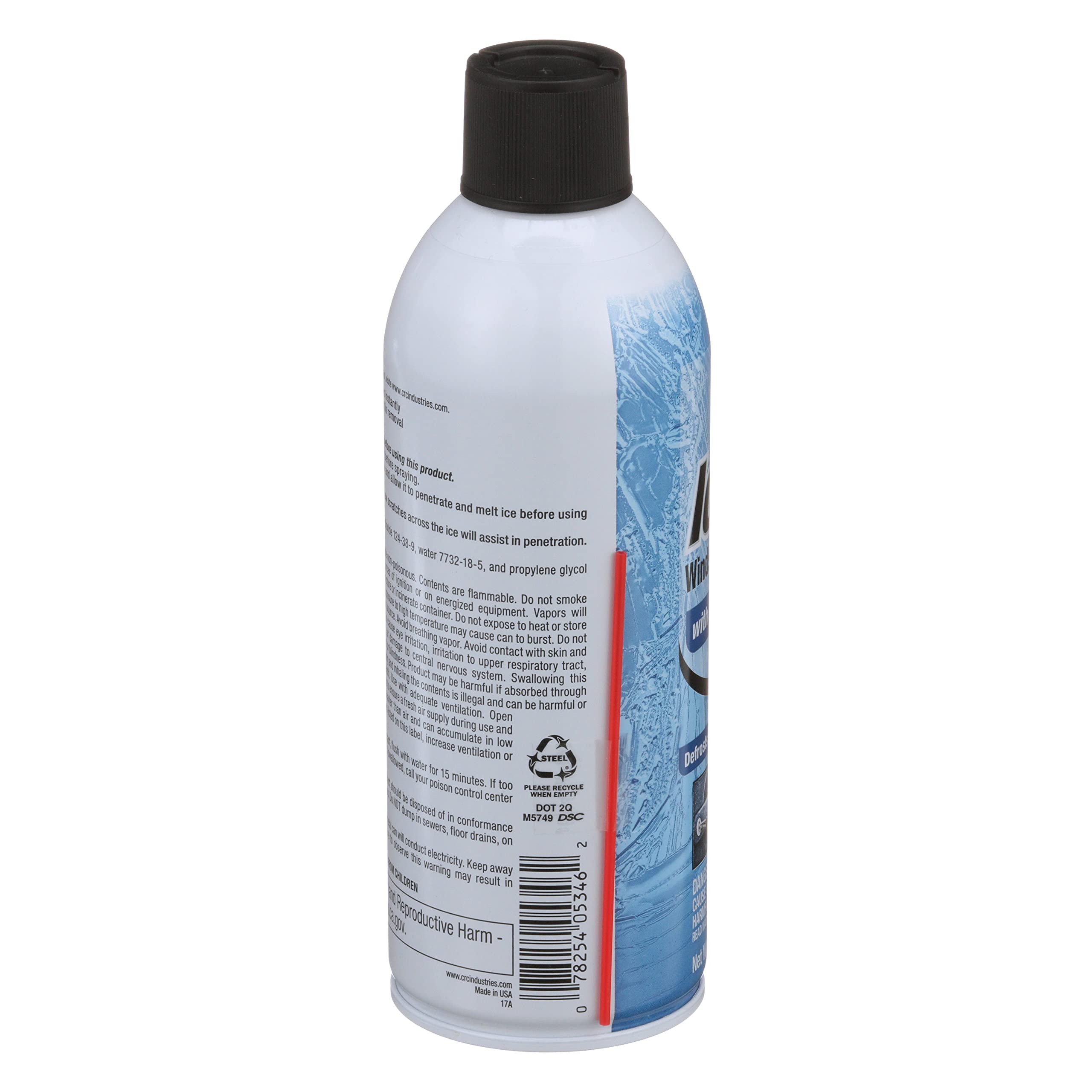 Ice-Off CRC Windshield Spray De-Icer, 12 Wt Oz, Pack of 1