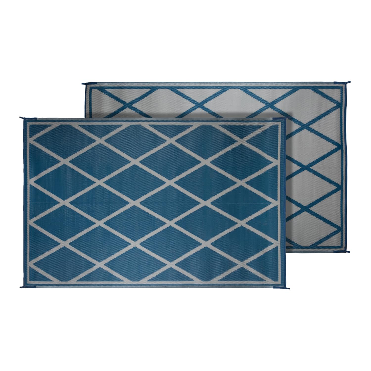 Diamond Faulkner 68912 Mat 9x12 Blue/ivory