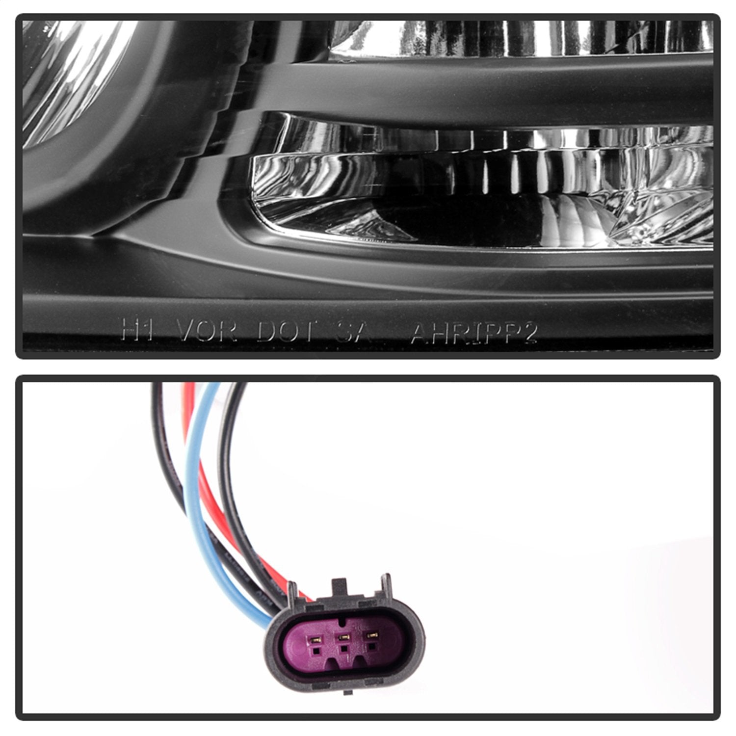 Projector Headlight Spyder - (PRO-YD-DR09-LBDRL-BK)