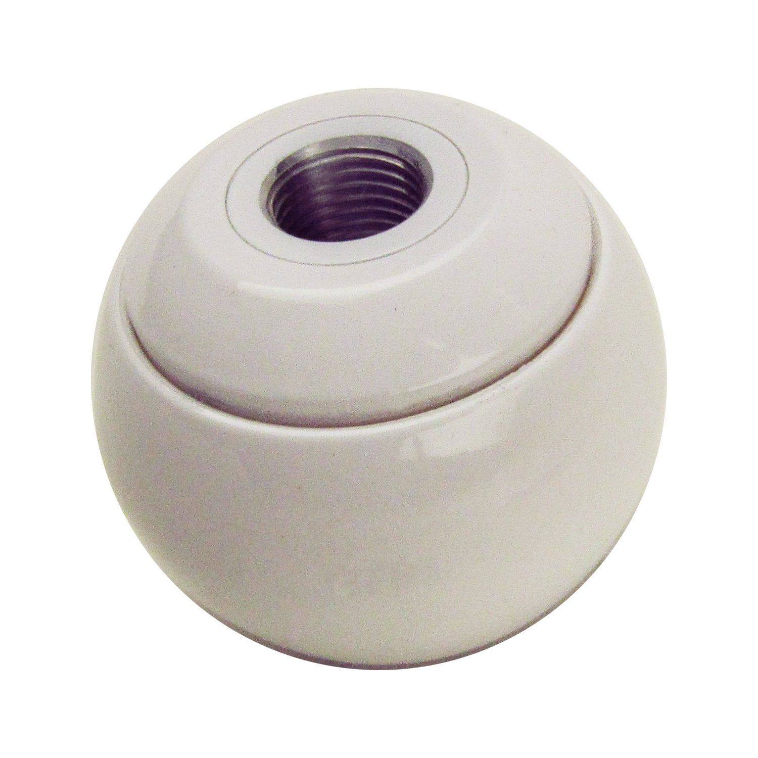Replacement B&M 46110 White Shifter Knob with SAE Threads