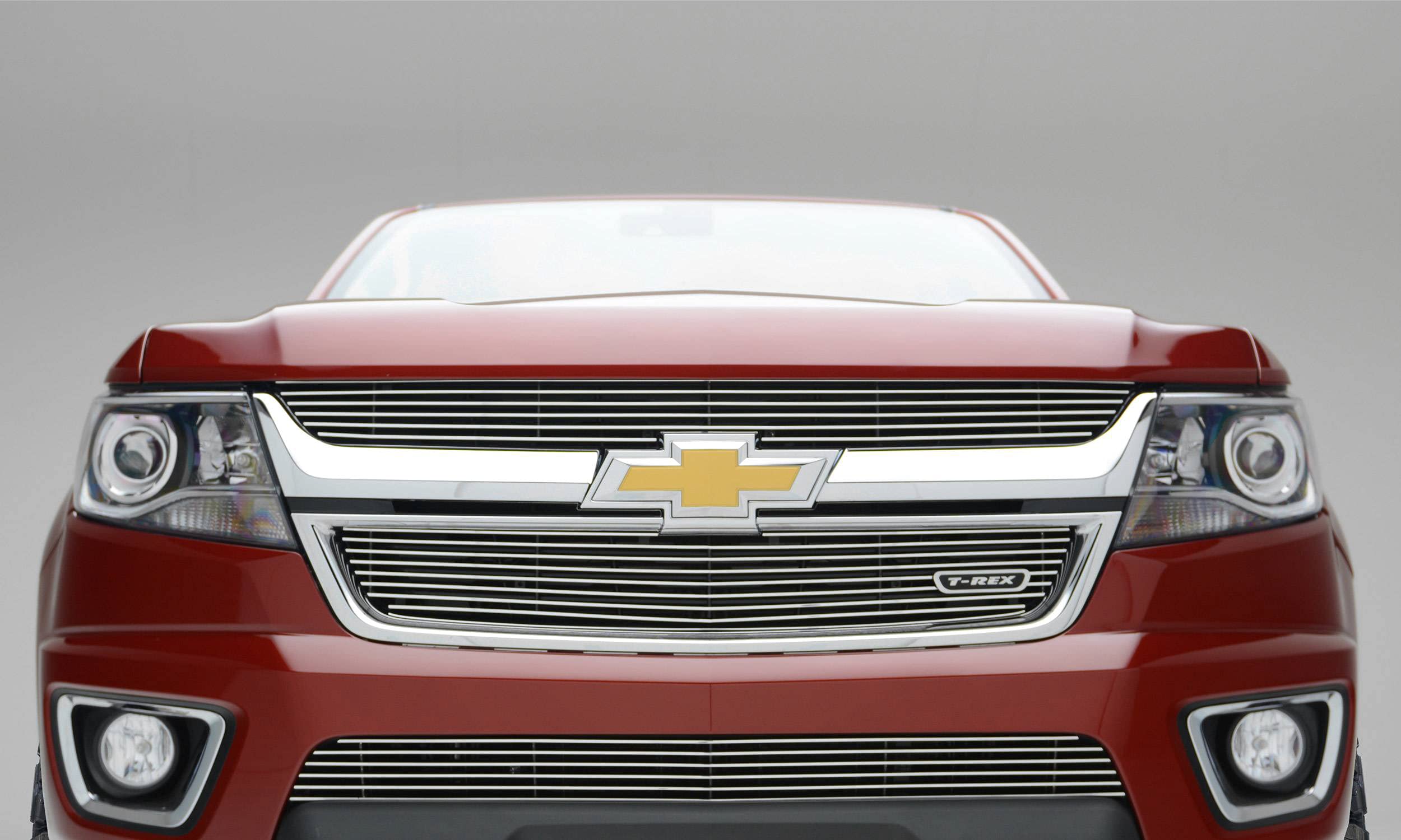 2015-2020 Colorado T-Rex Grilles Billet Grille, Polished, 2 Pc, Overlay - PN #21267