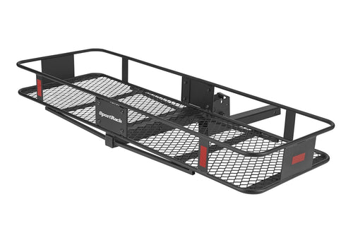 Folding SportRack SR9851 Hitch Basket, Black Vista