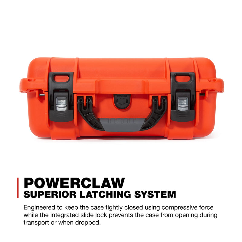 Waterproof Nanuk 920 Hard Case with Padded Dividers - Orange