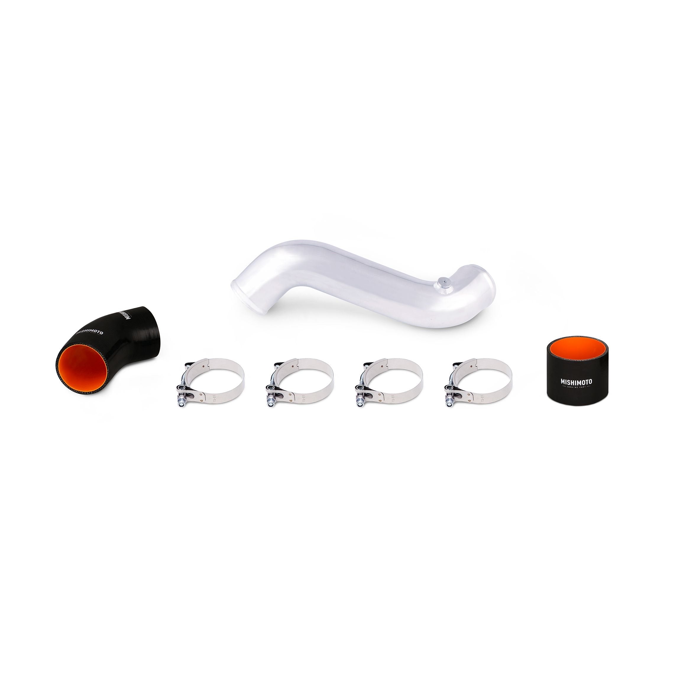 Mishimoto Intercooler Pipe Kit MMICP-MUS4-15CP Fits Ford Mustang EcoBoost 2015+ Silver