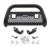 RC2 Bull Bar Go Rhino w/Two 3" Cube Lights & Mounting Brackets | Mild Steel, Textured Black | 55982T | Fits 2008-2016 Ford F-250, F-350, F-450 Super Duty (Excludes Models with Front Park Assist)