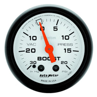 Auto Meter Phantom 5701 Mechanical Boost/Vacuum Gauge , 2.3125 in.