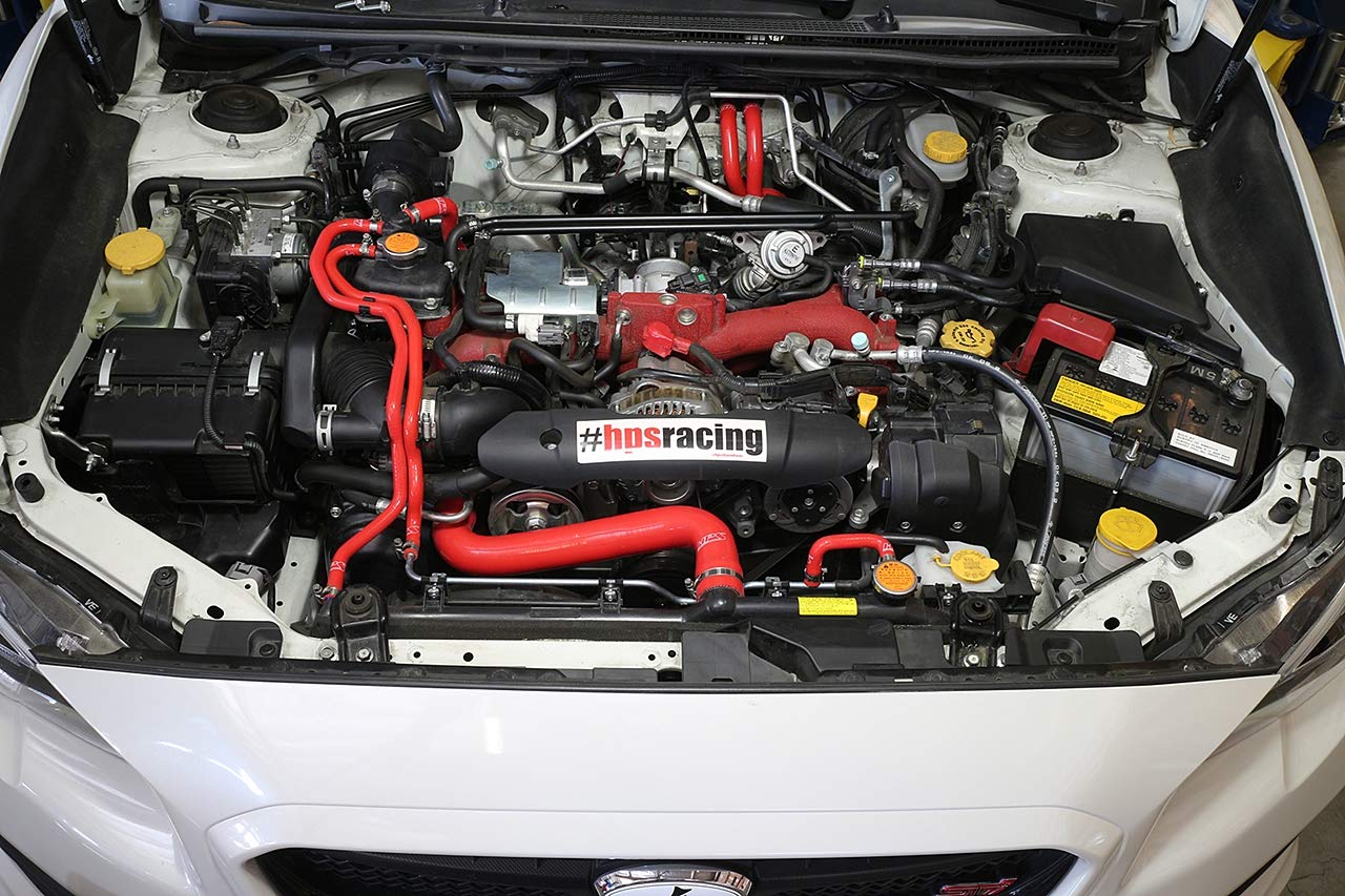 Red Silicone Radiator + Heater Hose HPS 57-1516-RED