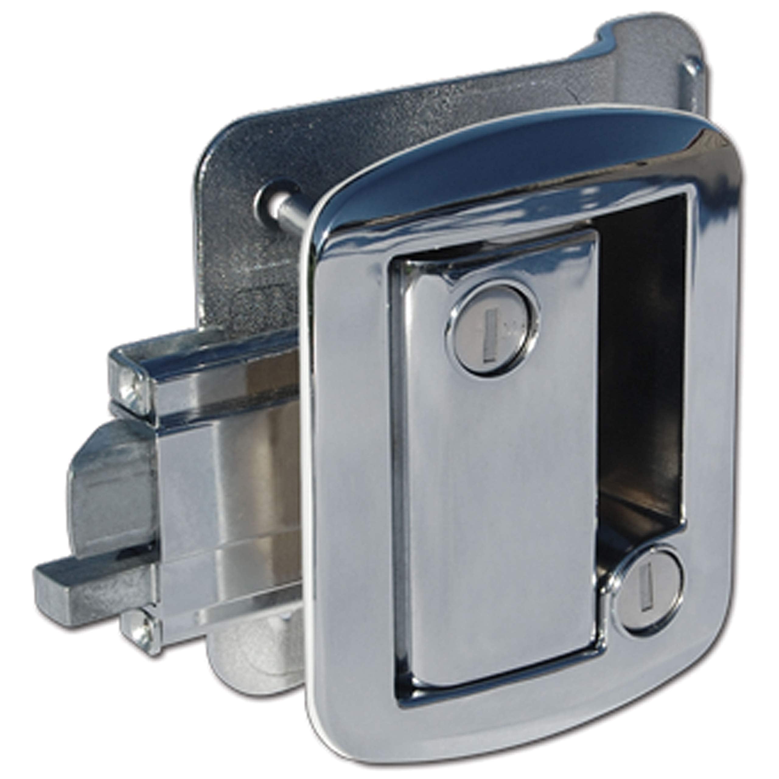 Global Classic PRO Entry Door Lock with Deadbolt - Polished Chrome Creative Products Group TTL-43610-PC-1PK