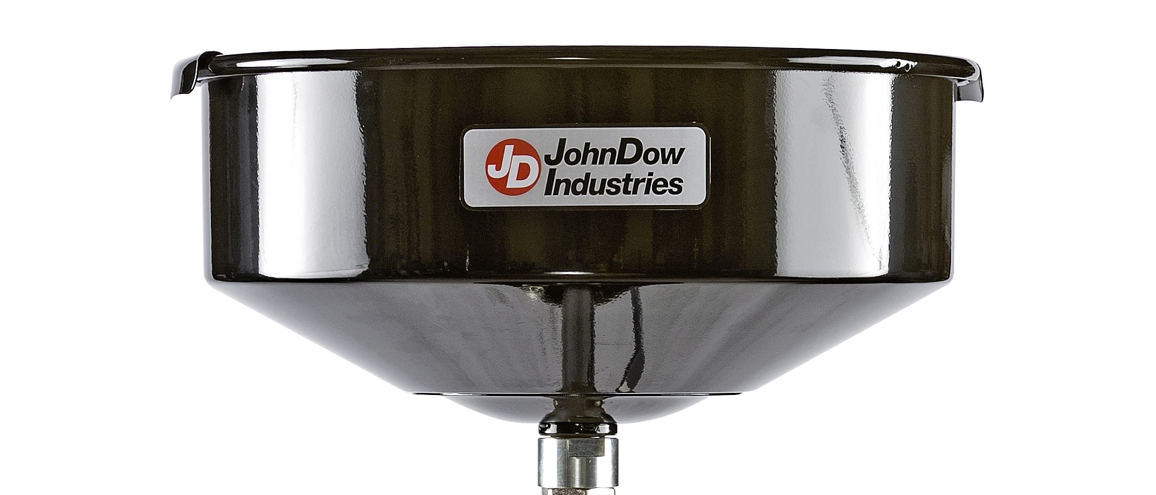 16″ Centered Steel Funnel w/Screen JohnDow Industries 20DCE-1-A