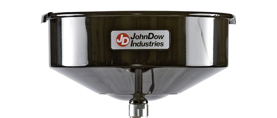 16″ Centered Steel Funnel w/Screen JohnDow Industries 20DCE-1-A
