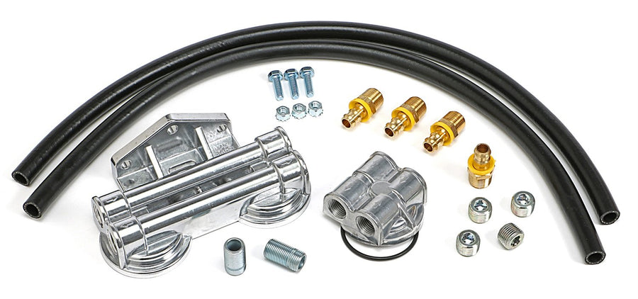 OIL FILTER RELOCATION KIT TRANS-DAPT PERFORMANCE 90 DEGREE (1720)