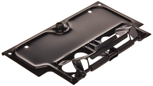 11233.01 | Omix-Ada | License Plate Bracket, Black | OE Reference: 55007403 | Fits 1978-1995 Jeep Wrangler YJ