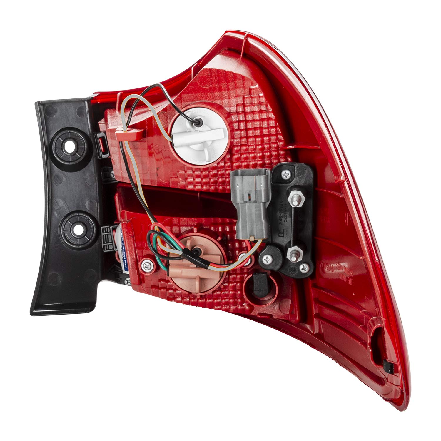 Right TYC Tail Light Assembly Compatible with 2013-2016 Hyundai Santa Fe